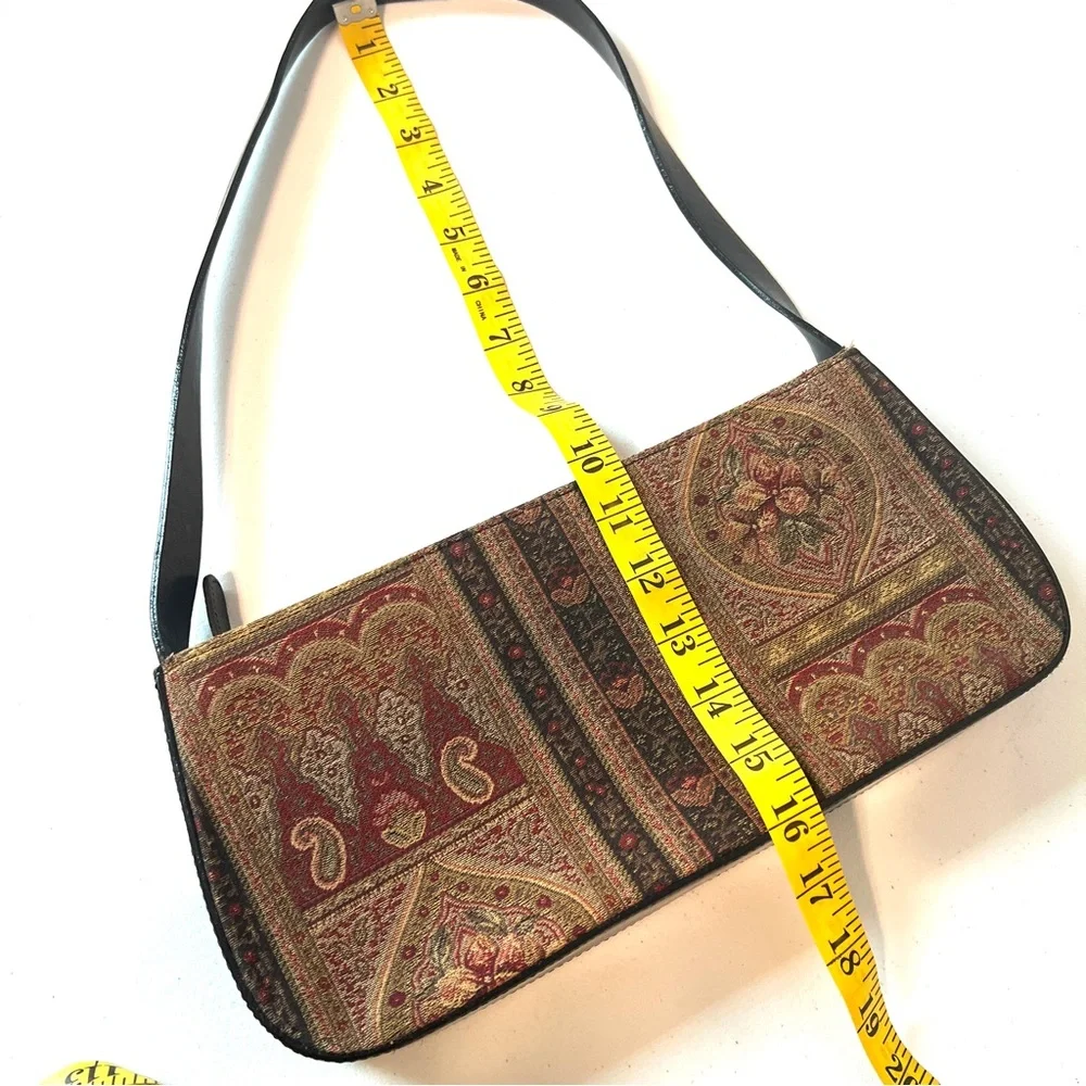 Elegant Brown Tapestry Bohemian Patterned Women's Bag
